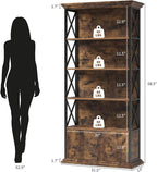 GOLDDAY 5-Tier Tall Bookcase - Image 2
