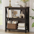 FATORRI Small Bookshelf, 3 Shelf Bookcase by FATORRI