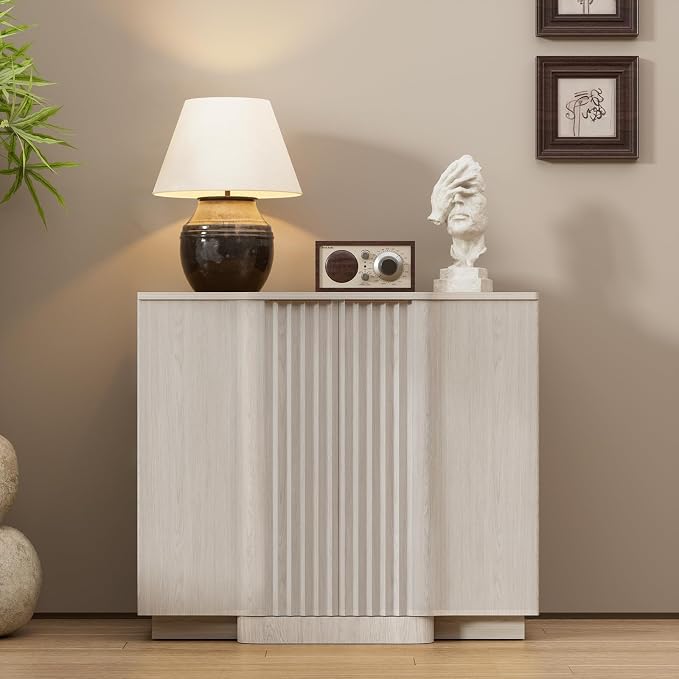 Brafab Buffet Cabinet, 31.5" Modern Farmhouse Accent Sideboard Cabinet by Brafab
