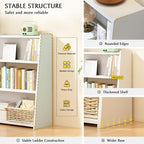 IOTXY Wooden Extendable Shelf Bookcase - Image 4