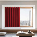 NICETOWN Blackout Curtain 72 inches Long, Grommet Privacy Window Treatment by NICETOWN