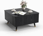 JOINICE 32" Square Lift Top Coffee Table - Image 9