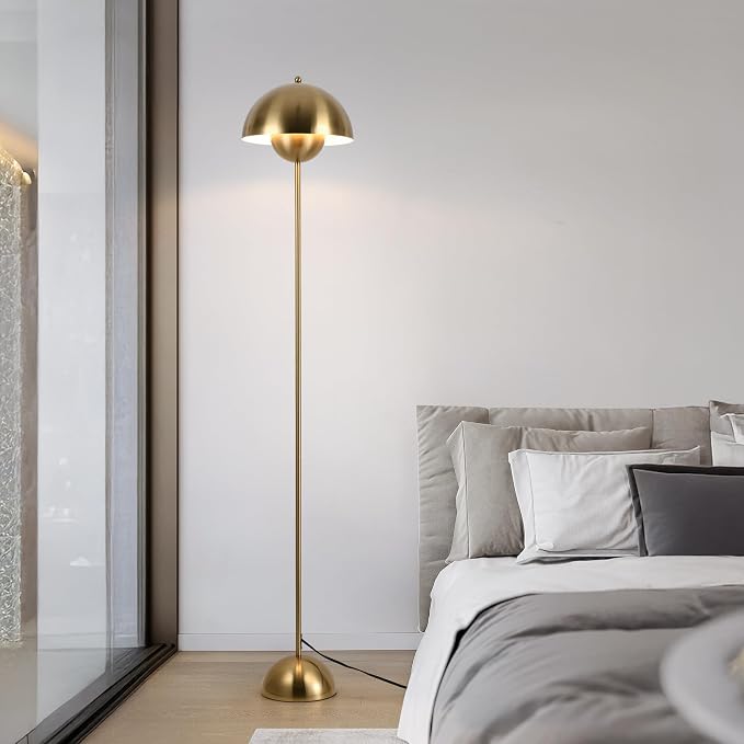 COSYLUX Modern Floor Lamp for Living Room, Industrial Tall Standing Lamp for - Image 3