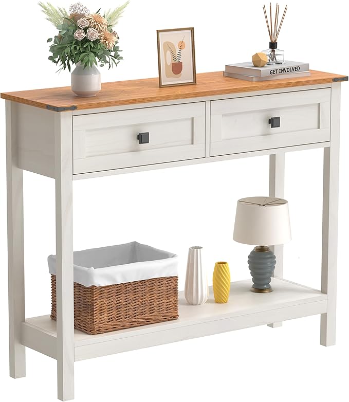 Trironsun Farmhouse Console Table - Image 6