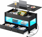 WLIVE Coffee Table, Lift Top Coffee Table by WLIVE