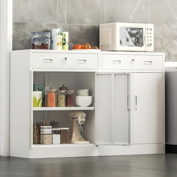 Wanfu Metal Storage Cabinet, Locking Cabinet - Image 7