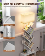 Evermagin 6 Tier Tree Bookshelf - Image 7