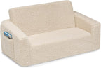 Delta Children Cozee Flip-Out Sherpa 2-in-1 Convertible Sofa to Lounger - Image 8