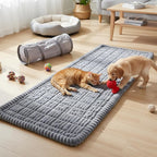 Fixwal Waterproof Flannel Dog Couch Cover, 27.6" x 59", Light Gray | Integrated - Image 9