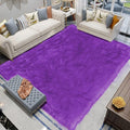 Latepis 8x10 Area Rugs for Living Room Fluffy Bedroom Purple Washable Faux Fur by Latepis