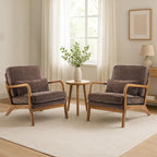 Karl home Mid Century Modern Accent Chair - Image 7