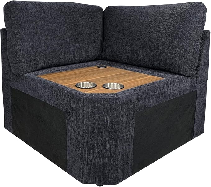 Ball & Cast 127" Oversized Modular L-Shaped Sectional Sofa, Large Chenille - Image 8