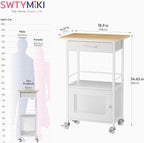 SWTYMIKI Buffets Coffee Bar Cabinet - Image 8