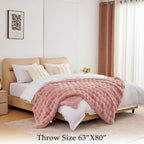 BENVWE Faux Fur Throw Blanket for Couch Bed - Image 6