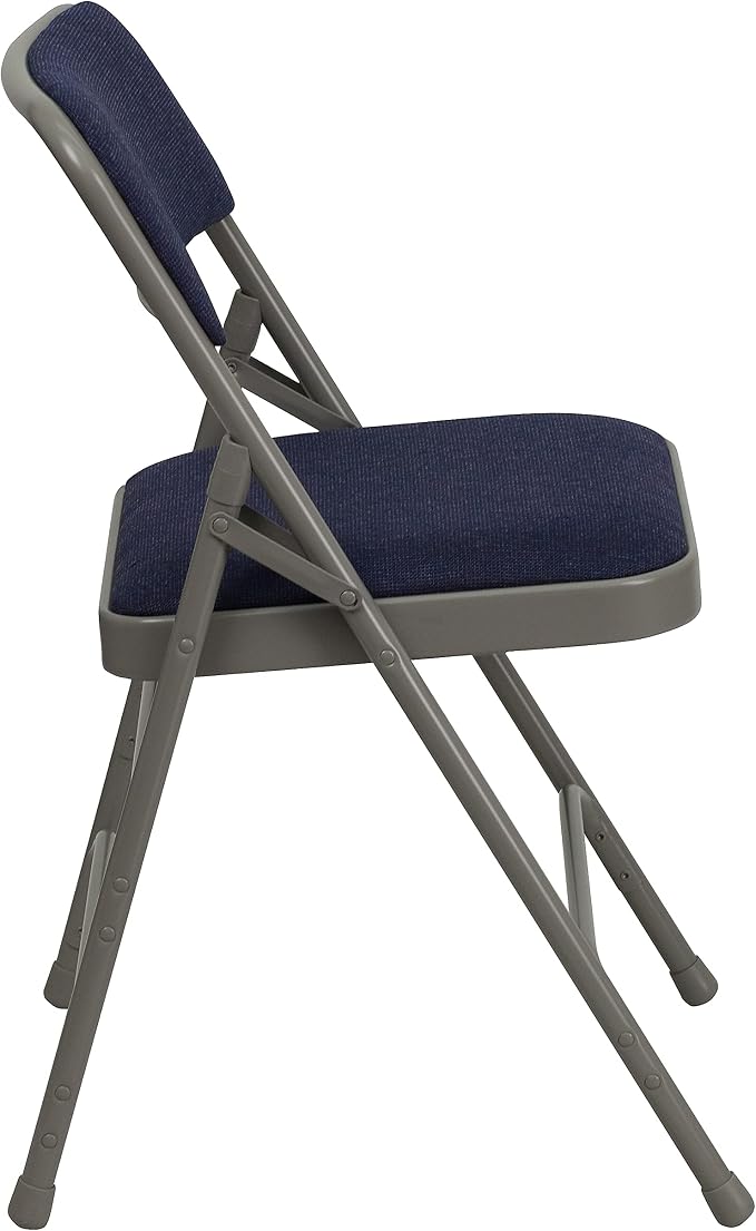 Flash Furniture 2 Pack HERCULES Series Curved Triple Braced & Double Hinged - Image 8