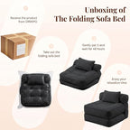 Folding Sofa Bed, Convertible Sleeper Chair - Image 7