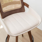 Set of 4 Mid Century Modern Counter Stools - Image 7
