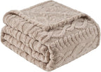 Brown Throw Blanket by LUSSENAHOME
