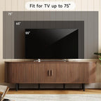ONBRILL 70.8" TV Stand with Power Outlet - Image 5