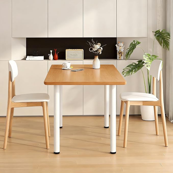 QLLY 29.5 inch / 75cm Adjustable Metal Desk Legs, Heavy Duty Furniture Table - Image 7