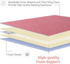 MAXYOYO Japanese Floor Mattress Futon Mattress, Thicken Sleeping Pad Foldable - Image 2