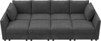 HONBAY Modular Sofa Sectional Sleeper Couch - Image 7