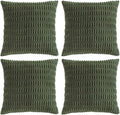 Fancy Homi 4 Packs Decorative Throw Pillow Covers by Fancy+Homi