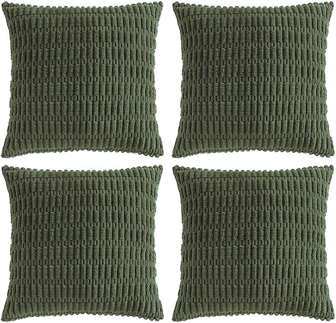 Fancy Homi 4 Packs Decorative Throw Pillow Covers by Fancy+Homi