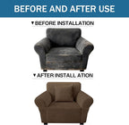 Armchair Slipcover with 1 Pillow Cover - Image 8