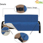 Easy-Going Reversible Couch Cover, Large Futon Sofa, Water Resistant Furniture - Image 3