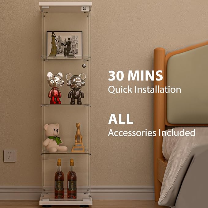 FANYUSHOW Glass Display Cabinet - Image 5