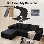 107.5" Cloud Modular Sectional Sofa Couch - Image 3