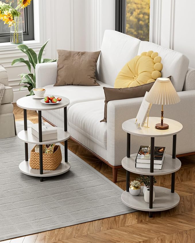 XBurmo Small Round End Table - Image 6