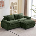 Oprisen 86" Modular Sectional Sofa, Comfy Cloud Couch Sectional Sofa by Oprisen