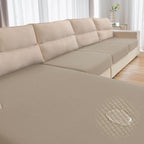 Water Repellent Couch Cushion Cover 3 Pieces Sofa Seat Cushion Covers, Stretch by TOPYUMH