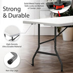 10 Pack of 6 Feet Foldable Table - Image 3