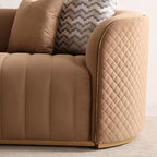 MICHAEL AMINI Ariana Velvet Sofa - Image 7