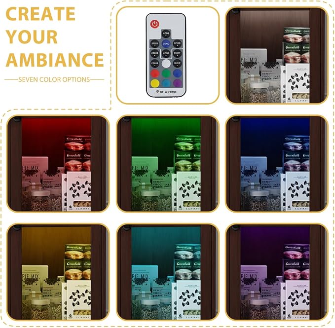 COCO DESIGN Small Wine Liquor Cabinet - Image 5