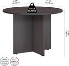Bush Business Furniture 42-inch Round Conference Table - Image 3