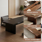 Wooden Japanese Floor Table, Floor Table - Image 5