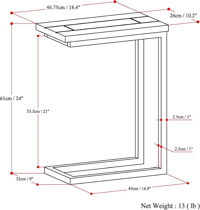 SIMPLIHOME Skyler C-Side Table - Image 3