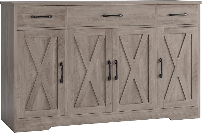 HOSTACK Buffet Sideboard Cabinet - Image 8