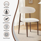 UVV Dining Chairs Set of 8, Metal Kitchen Chairs - Image 7