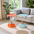 2-Pack Sleek Hourglass Side Table by Unknown