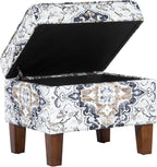 Homepop Home Decor |K7646-A862 | Upholstered Modern Rectangular Storage Ottoman - Image 13