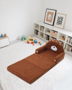 MOONBEEKI 2-in-1 Foldable Toddler Couch, Soft Sherpa Fabric - Image 8
