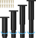 Metal Adjustable Furniture Legs 5.12-9.45 inch, Wlrrcwdttc Sofa Legs Cabinet by Wlrrcwdttc