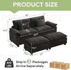Oprisen 86" Modular Sectional Sofa, Comfy Cloud Couch Sectional Sofa - Image 2