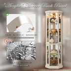 Anwick Corner Display Curio Cabinets - Image 6