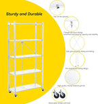 BRIAN & DANY 5-Tier Foldable Storage Shelves - Image 4